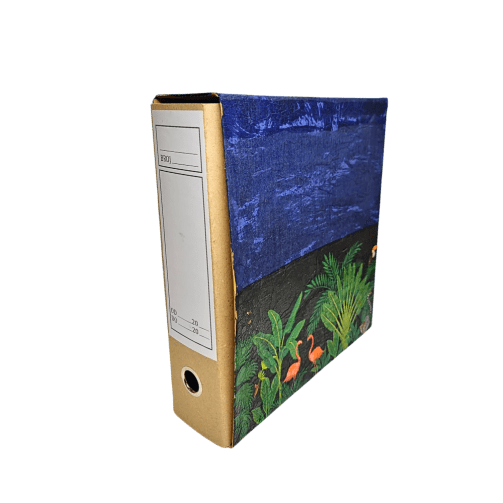 Etnoria eko registratori – ručno izrađeni dekupaž registratori sa motivima prirode i etno vintage stilom