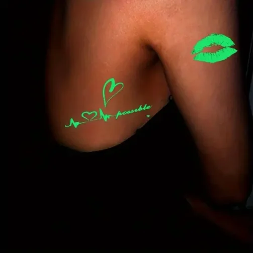 NEON GREEN INK- svetleće tetovaže u mraku