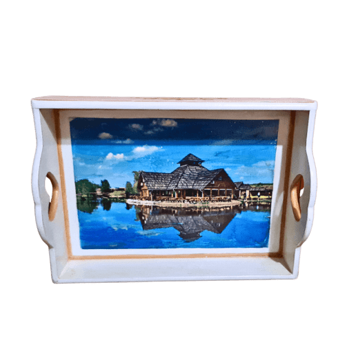 Etnoria dekupaž poslužavnik Nostalgija