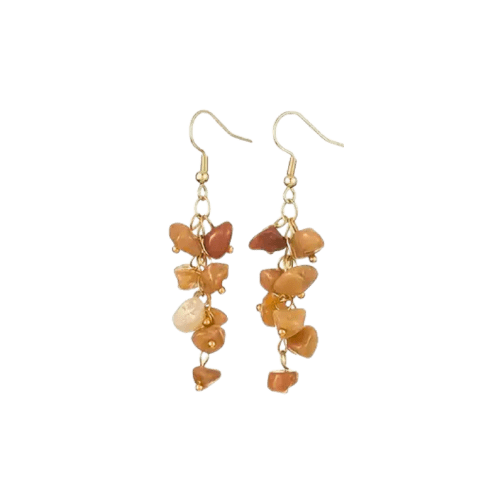 Grozd Energije – Minđuše sa kristalnim šaptom - višekamen