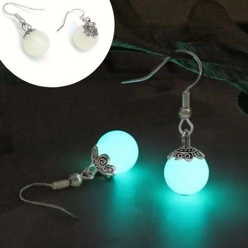 Lunar Bloom – boho glow minđuše