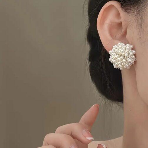 „Aurora Perla“ – Elegantne umetničke minđuše od bisernih perli