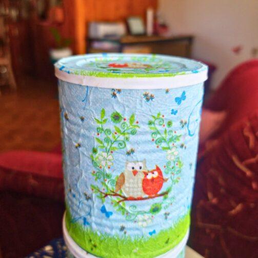 Praškara Sove u Cvetnoj Krošnji - ukrasna kutija