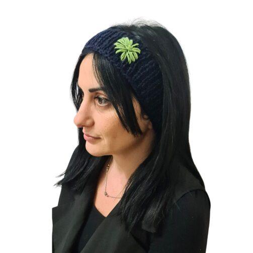 Zelenika™ – pletena traka za kosu