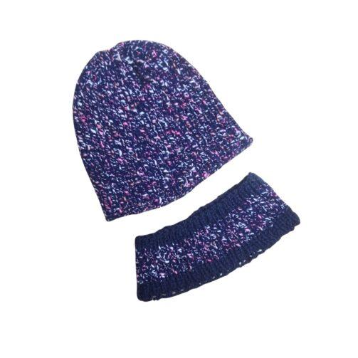 Noćno Nebo™ – Pleteni set kapa & traka